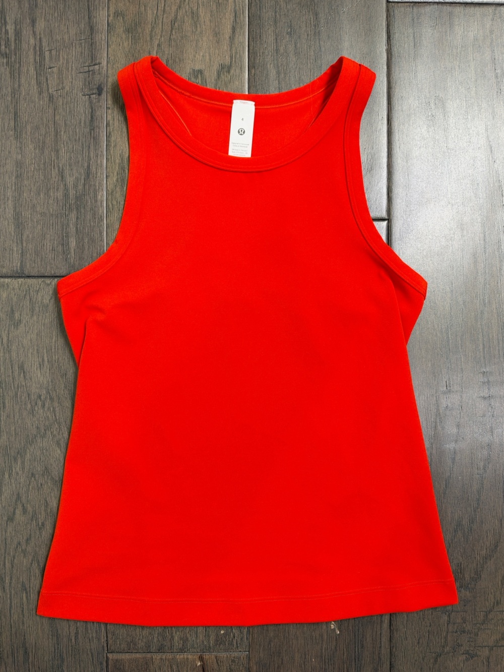 NEW Lululemon Align Waist-Length Racerback Tank Top Cherry Ember